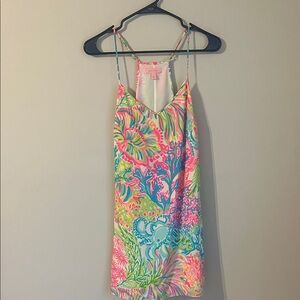 Lilly Pulitzer Multicolor Tropical Print Dress